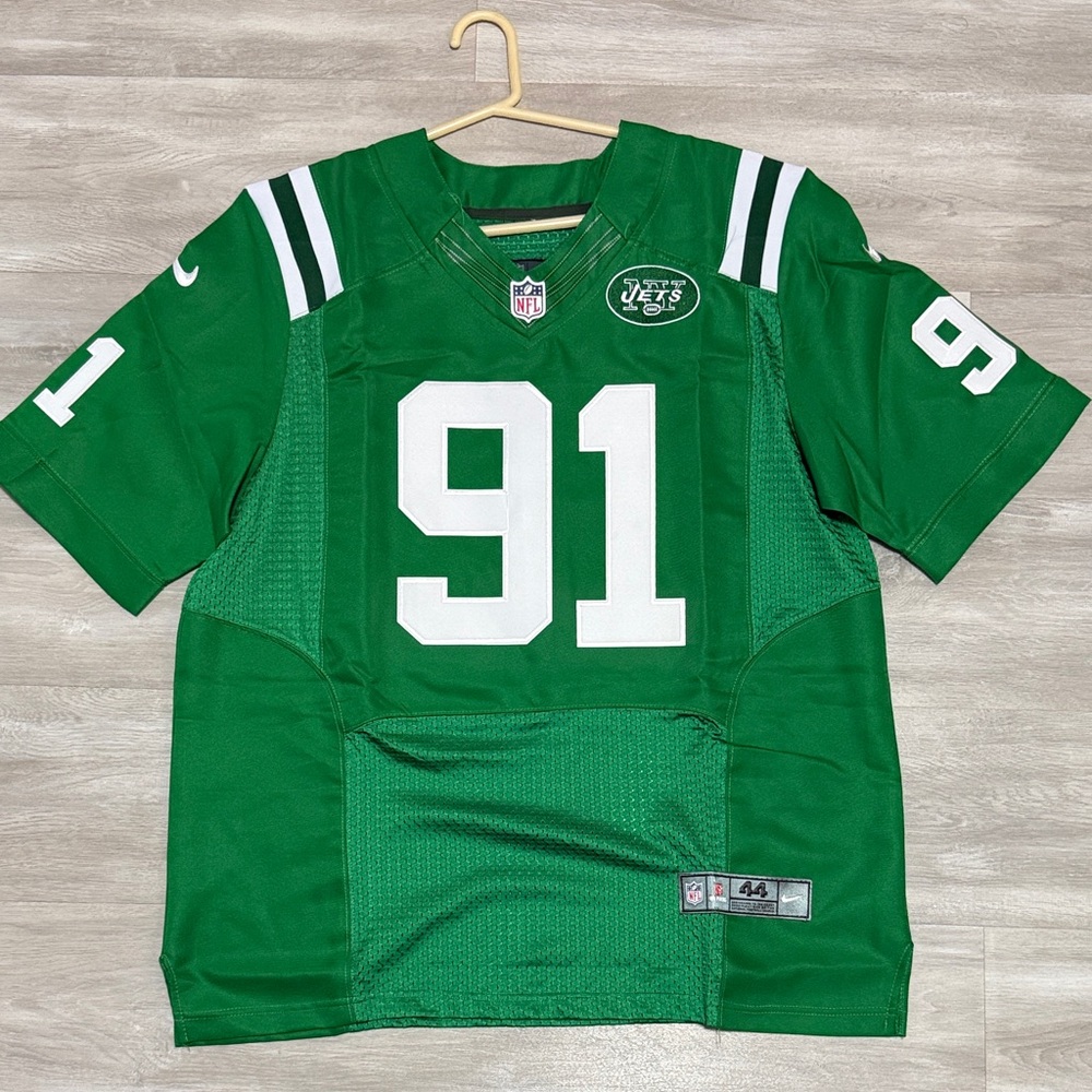 Kelly Green NFL Sheldon Richardson NY Jets Jersey